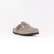 Birkenstock Boston Soft Footbed (Unisex) – Veloursleder Taupe