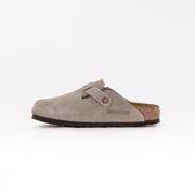 Birkenstock Boston Soft Footbed (Unisex) – Veloursleder Taupe